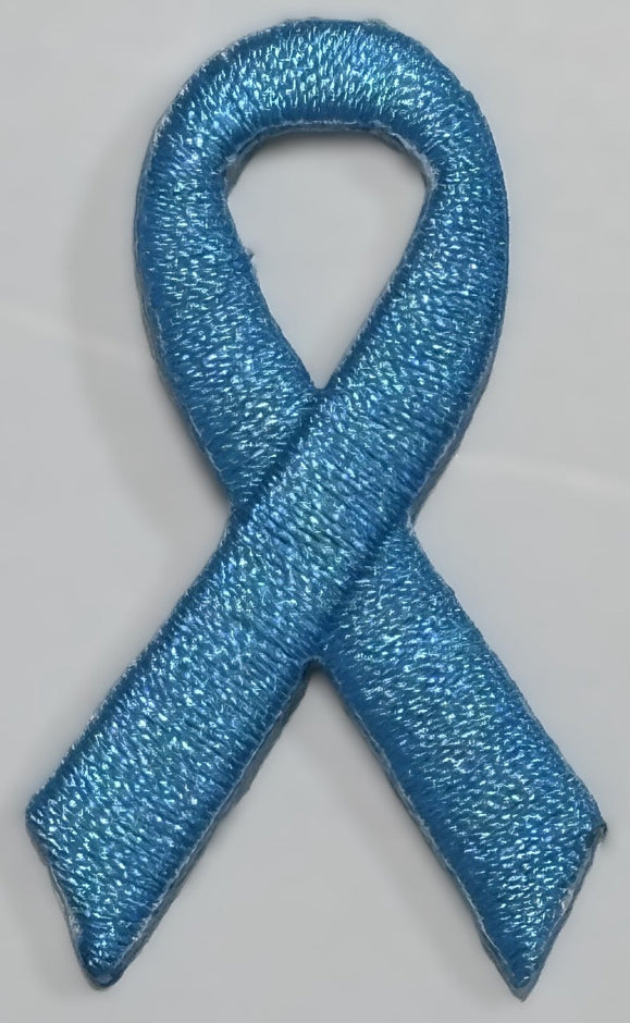 Ribbon Patch — Light Blue