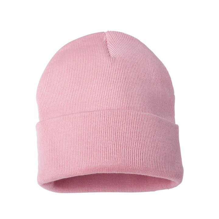 Knit Pink Beanie