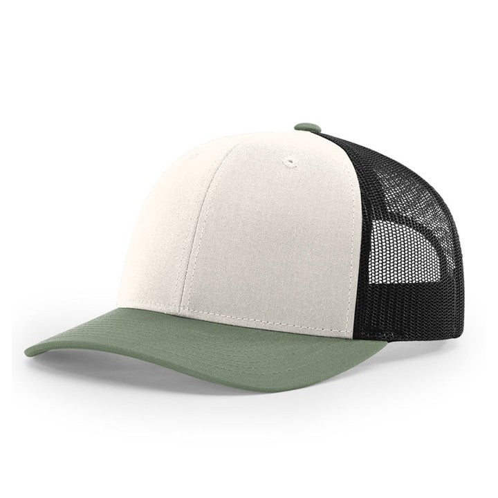 Trucker Hat Cream/Black/Loden