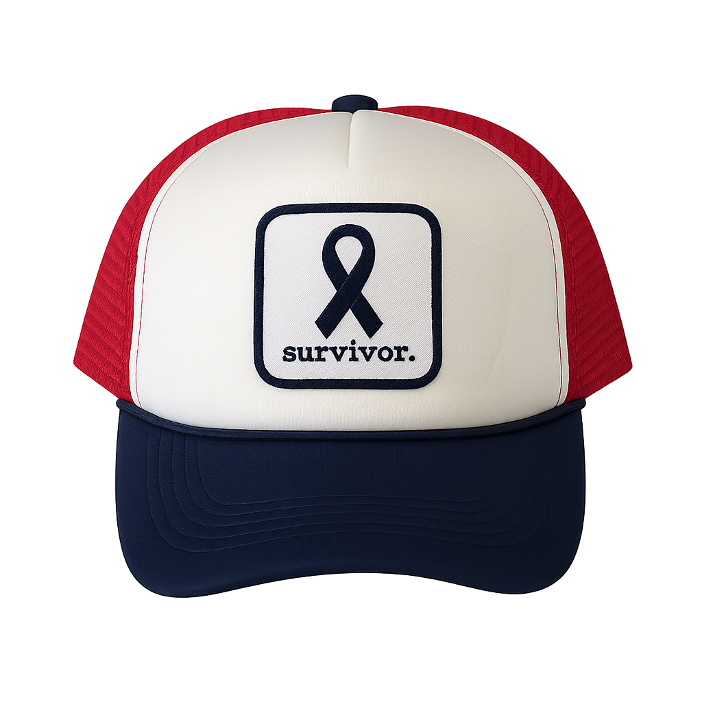 Survivor | Red, Blue, and White Trucker Hat