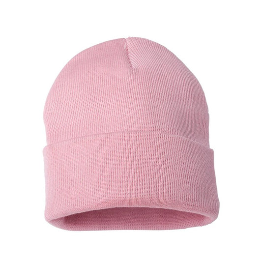 Knit Pink Beanie