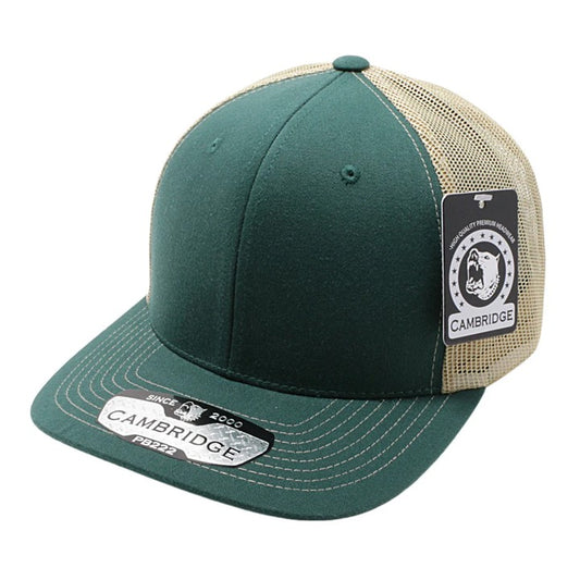 Trucker Hat - Dark Green/Khaki