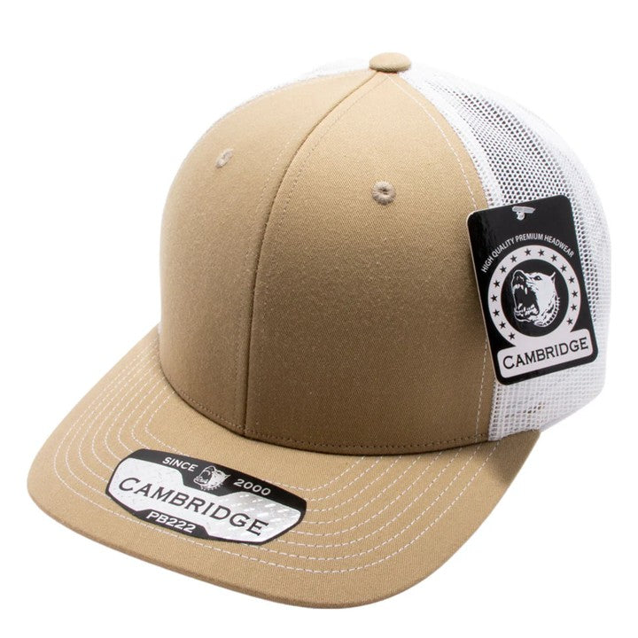 Trucker Hat - Khaki/White